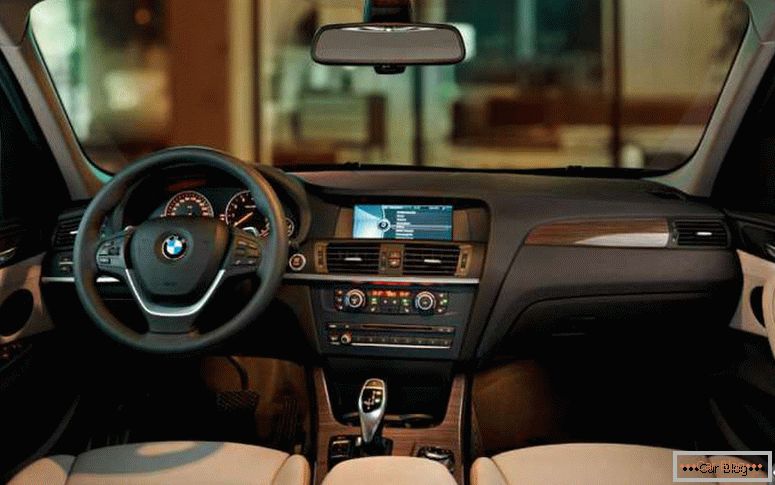 Рестайлінг салону BMW X3 2014