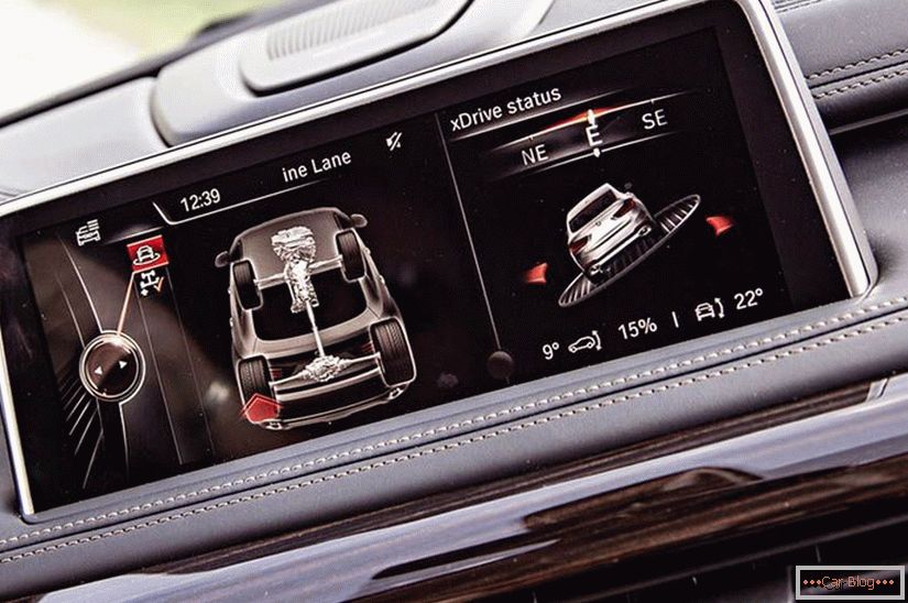 BMW X6 2015 року мультимедия