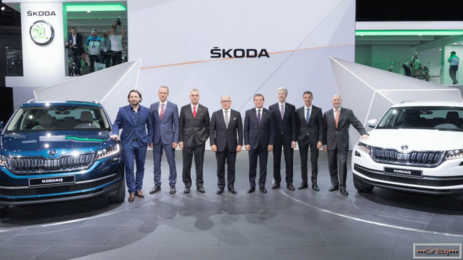 Чехи на Паризькому автосалоні представили кросовер Skoda Kodiaq
