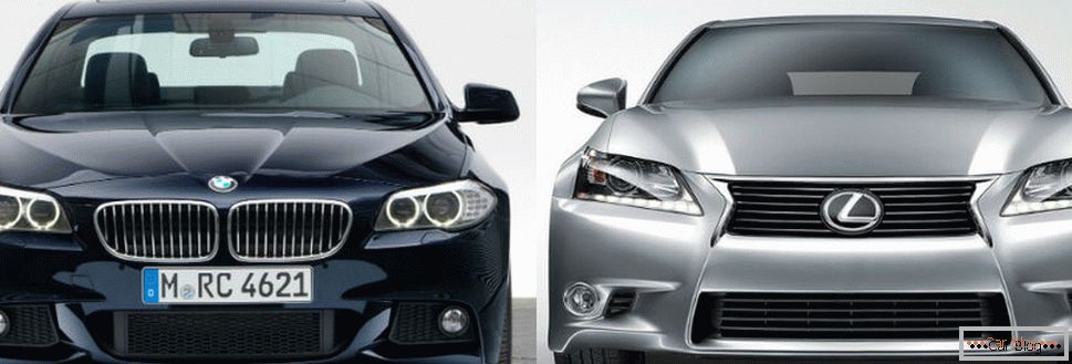 BMW та Lexus автомобілі