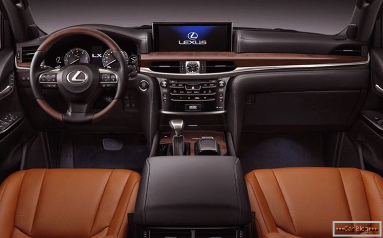 Lexus LX інтер'єр