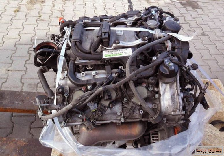 двигун mercedes ml w164