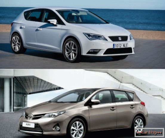 Порівняння Toyota Auris і Seat Leon
