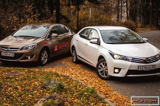 Автомобілі Toyota Corolla і Opel Astra - чергове протистояння японських інновацій та німецької якості
