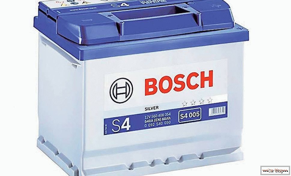 Акумулятори від компанії Bosch