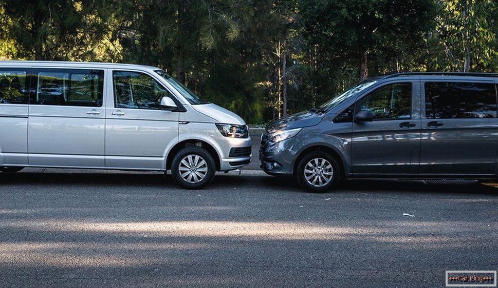 Який мінівен вибрати: Mercedes-Benz Vito або Volkswagen Transporter T5