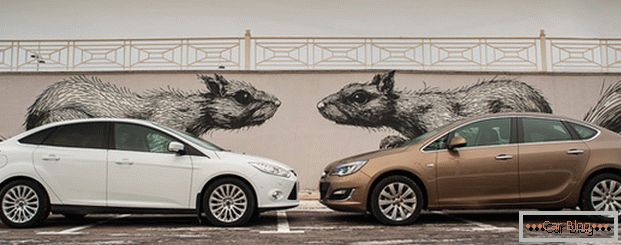Ford Focus і Opel Astra - автомобілі, які нерідко займали лідируючі позиції з продажу