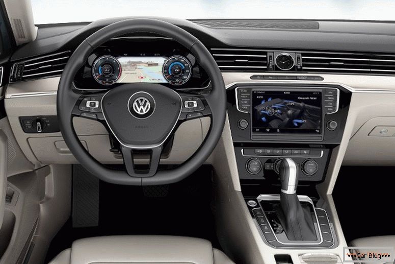 Внутрішнє оздоблення Volkswagen Passat B8