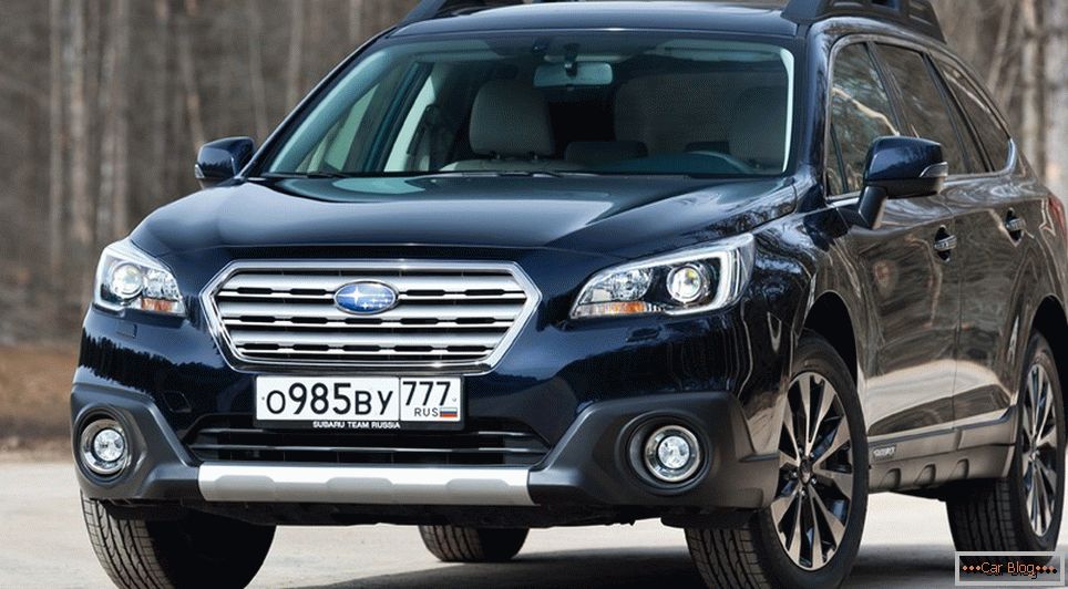 Японцы в апреле привезут в Россию новый універсальний Subaru Outback 2016
