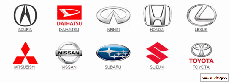 список марок японських автомобілів